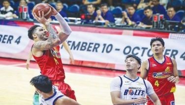 Bolts sinilat ng Elasto Painters