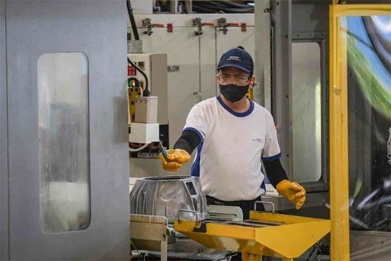 Factories crank up production in July
