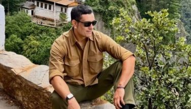 Gerald, nagsolo sa Bhutan