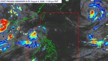 Typhoon Dolphin, another LPA being monitored