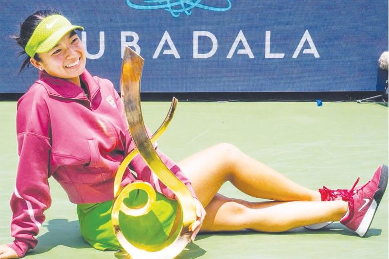 Eala unang pinay na kampeon sa WTA