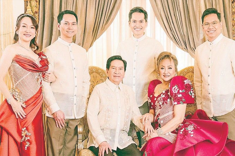 A golden celebration of love and lifelong partnership