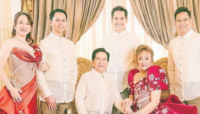 A golden celebration of love and lifelong partnership