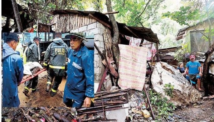 4 dead as landslides hit Benguet, Rizal
