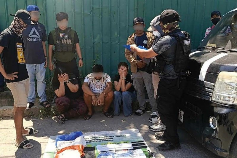 3 drug dealer arestado sa P6.8 milyong shabu