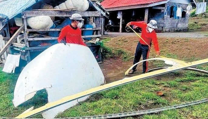 Suspected rocket debris found in Cagayan
