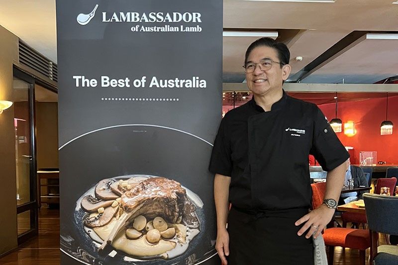 'Lambassador' chef shows how lamb fits into Filipino palate