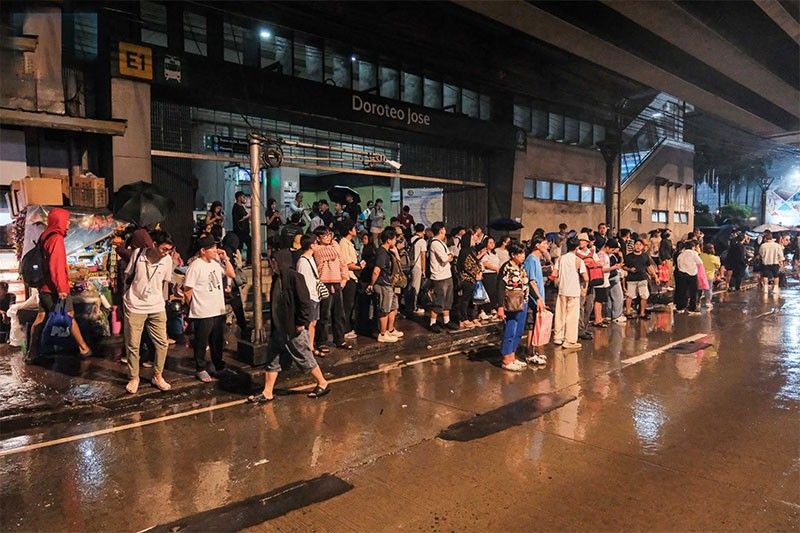 Fallen tree disrupts LRT-1 operations