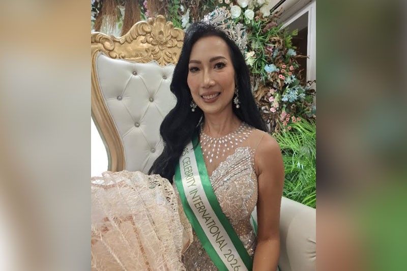 Ex-flight attendant 1st Filipina to win pageant for wives in Malaysia