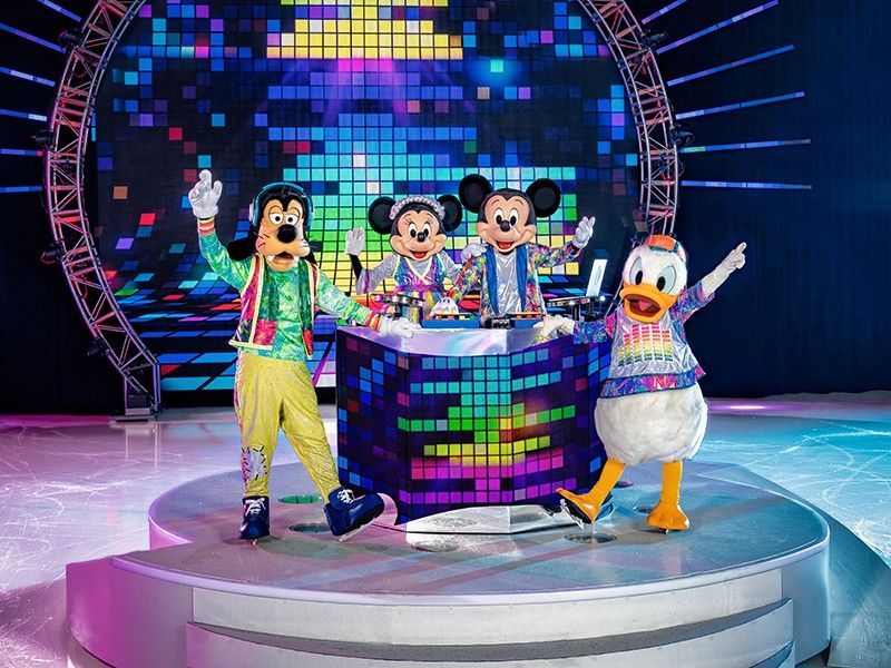 Join an epic party with plenty of music, energy and audience interaction at 'Disney on Ice' presents Let&acirc;��s Dance!