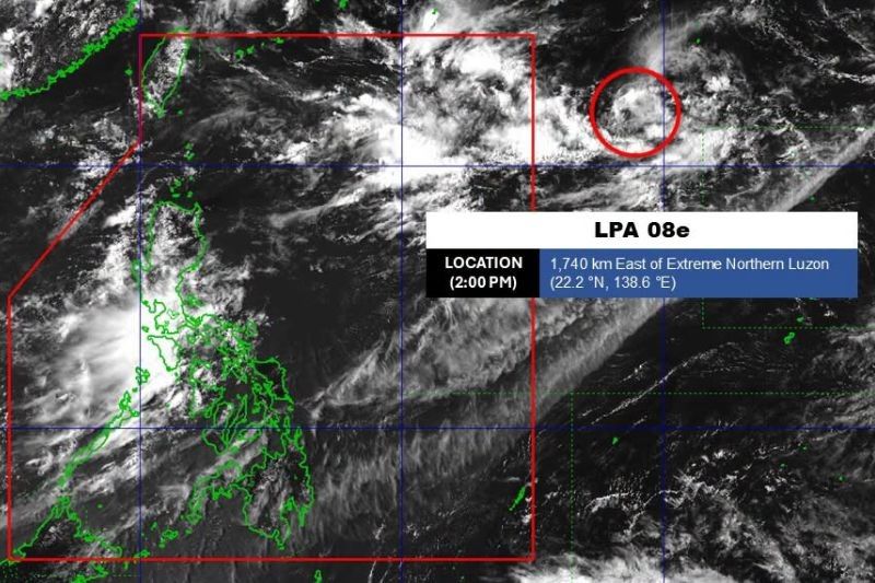 LPA east of Luzon has 'high chance' of developing into tropical depression — PAGASA