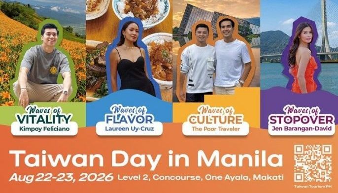 &lsquo;Taiwan Day 2026&rsquo; brings Taipei ticket raffle, human claw machine to One Ayala, Aug. 22-23