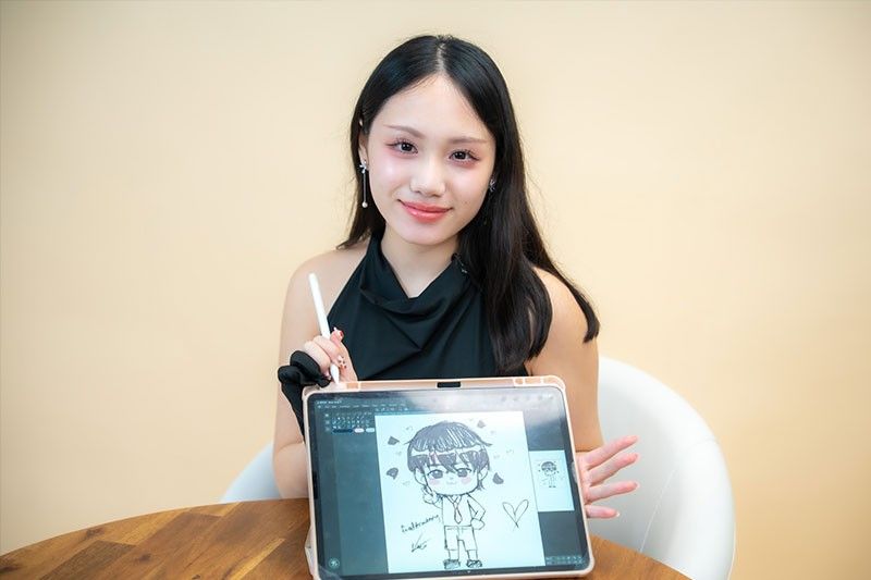 Gen Z artist Veya Sebastian turns daydreams into webtoon