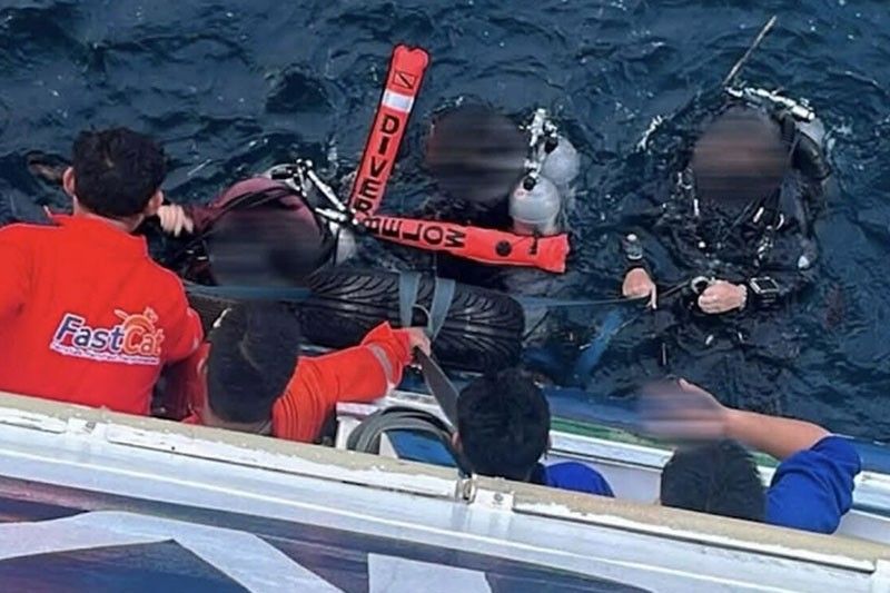 3 Korean divers rescued off Batangas