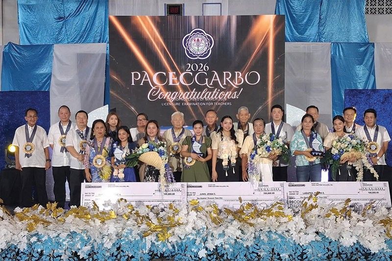 CEC nipasidungog sa tulo nila ka LPET topnotchers