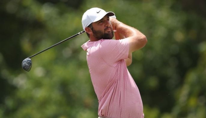 No.1 Scheffler fires sizzling 61 to seize PGA St. Jude lead