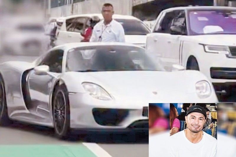 Derek Ramsay speaks up on fake supercar plate