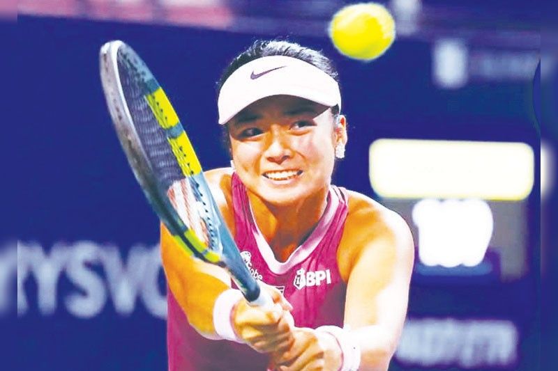 Eala nagparamdam agad sa Cincinnati Open