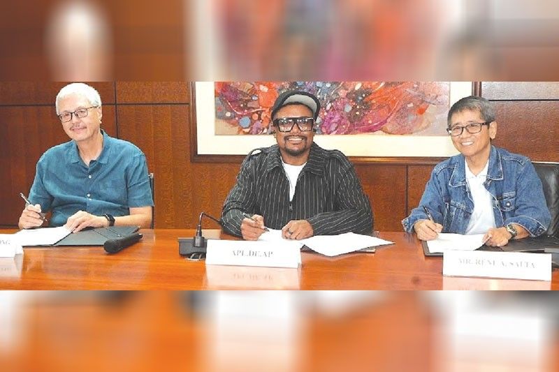 Apl.de.ap ug GMA Music nag-alyansa