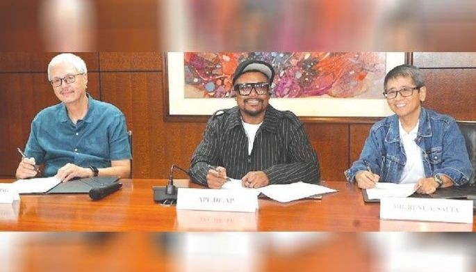 Apl.de.ap ug GMA Music nag-alyansa
