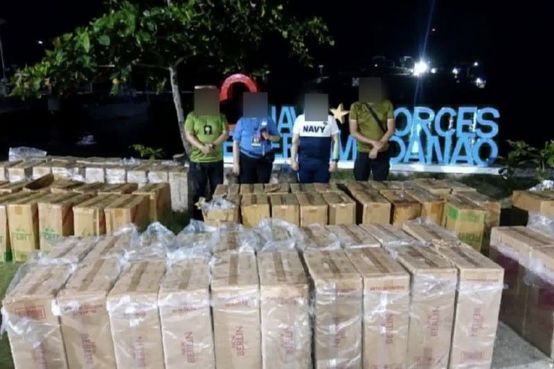 P170.1 milyon puslit na yosi nasabat ng Navy