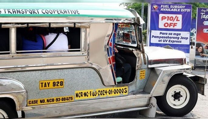 DOE: PUV fuel subsidy to continue until year-end