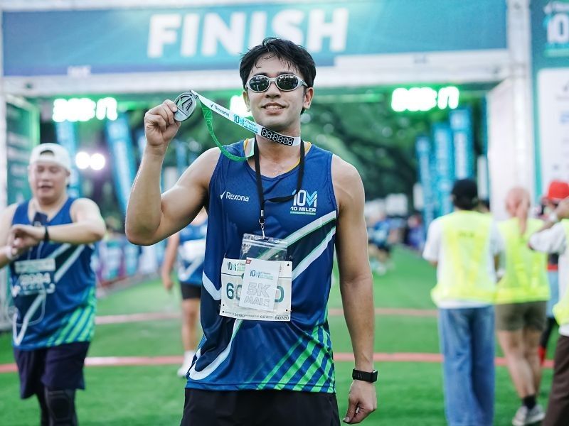 David Licauco rules 5K race of Rexona 10 Miler Quezon City leg