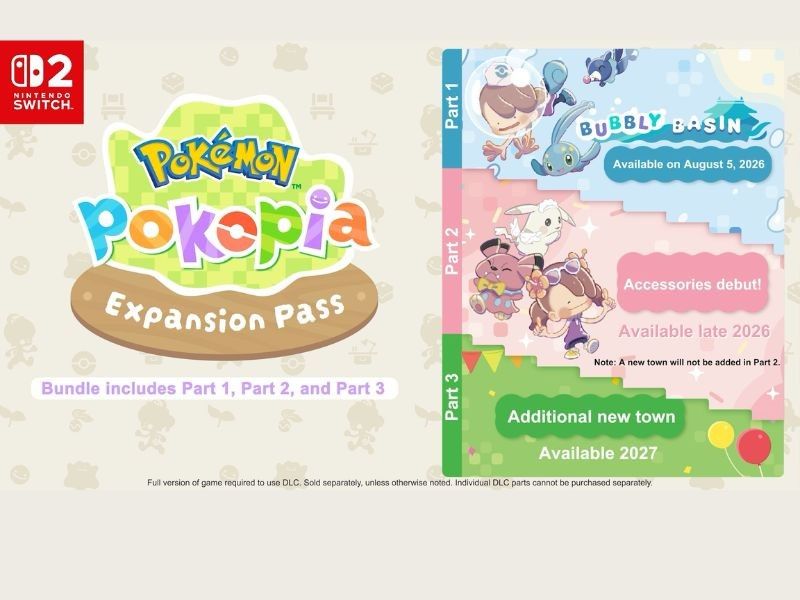 More Pokemon Pokopia towns bared with expansion DLCs