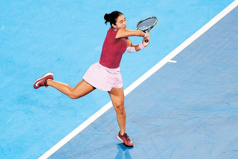 Eala misses finisher vs Anisimova