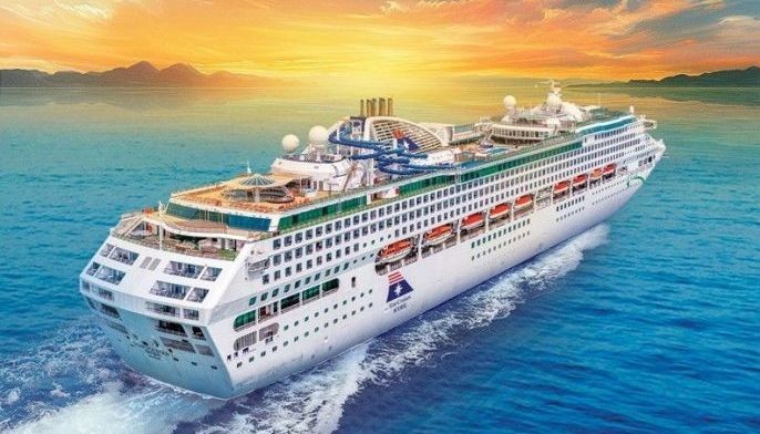When family lives in different countries, sometimes a ship is the easiest place to meet