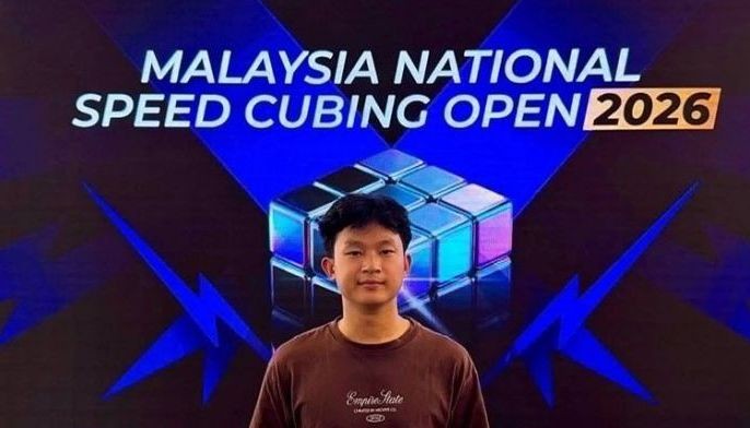 Pinoy speedcuber bumida sa Malaysia