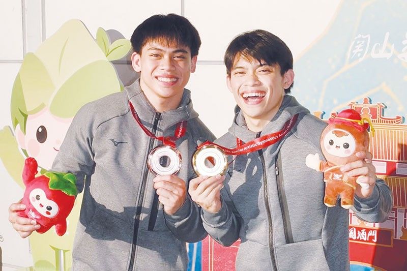 Yulo brothers bibida sa Asiad