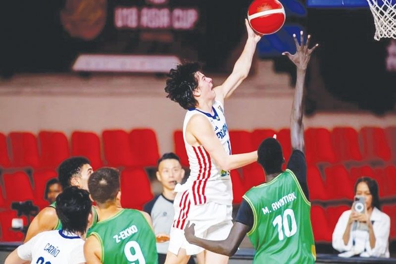 Gilas Boys swak sa quarters