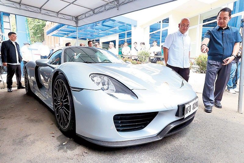 BOC to auction Derek Ramsay’s supercar