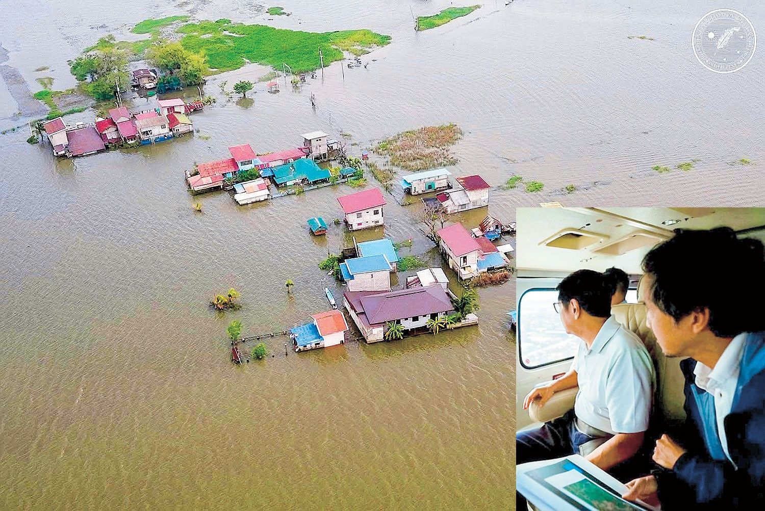 Marcos blames heavy rain for massive flooding