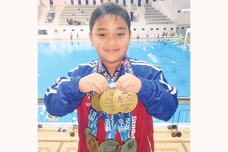 Mikee Mojdeh sumisid ng 5 golds