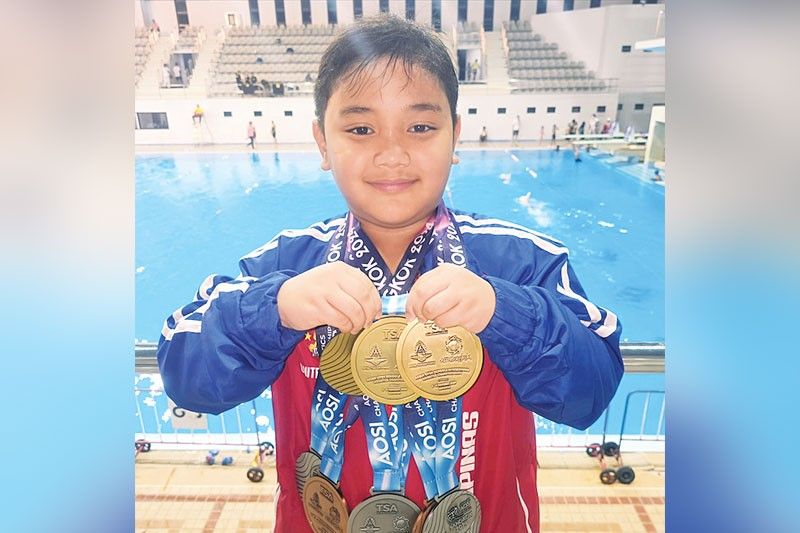 Mike Mojdeh hataw ng 5 golds sa PSAP
