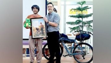 Adam Desvaux completes inspiring bicycle journey from France to Cebu
