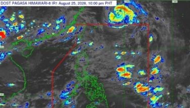 2 bagyo sa labas ng PAR, patuloy na binabantayan