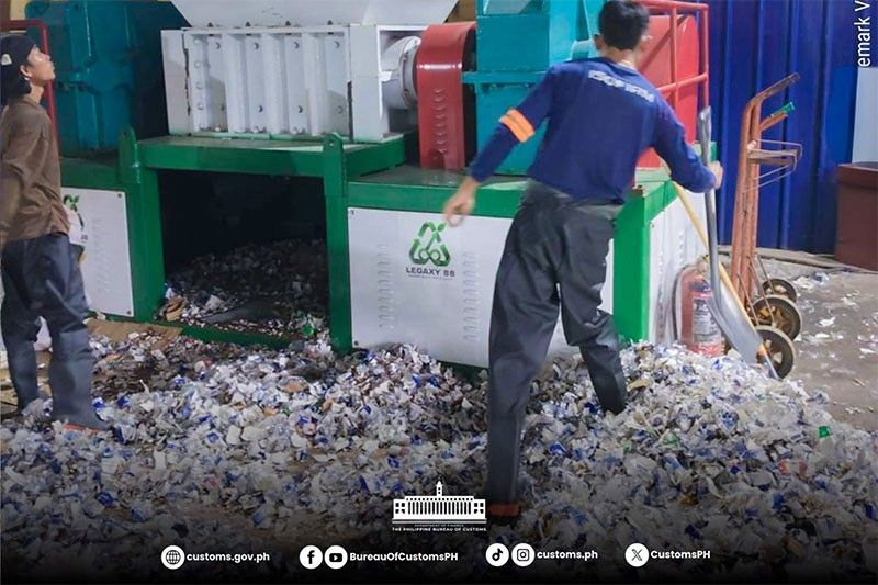 P129 milyong yosi winasak ng BOC Subic