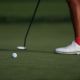 Wolfgang Glawe of Germany putts using a Callaway ball on the third hole on Day 4 of the US Amateur Championship at the Merion Golf Club on August 13, 2026 in Ardmore, Pennsylvania.