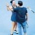 Alex Eala embraces her father Mike during the US Open &acirc;��Stars of the Open&acirc;�� exhibition match at the Billie Jean King National Tennis Center in New York City on Aug. 27. Eala and opponent Iva Jovic brought their fathers on court for a little friendly competition.