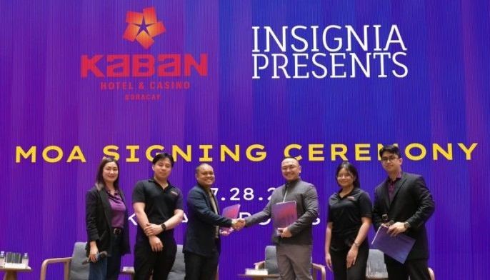 Kaban Hotel and Casino Boracay anchor Station 0 entertainment with Insignia Presents Partnership