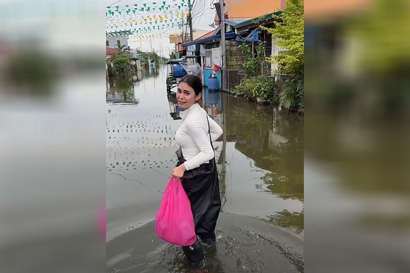 Ivana, Sumagot sa paglusong sa baha
