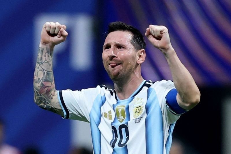 Messi explodes for four