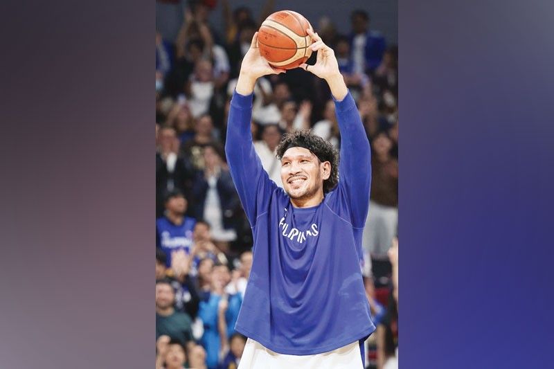 Gilas jersey ni Fajardo isinabit na