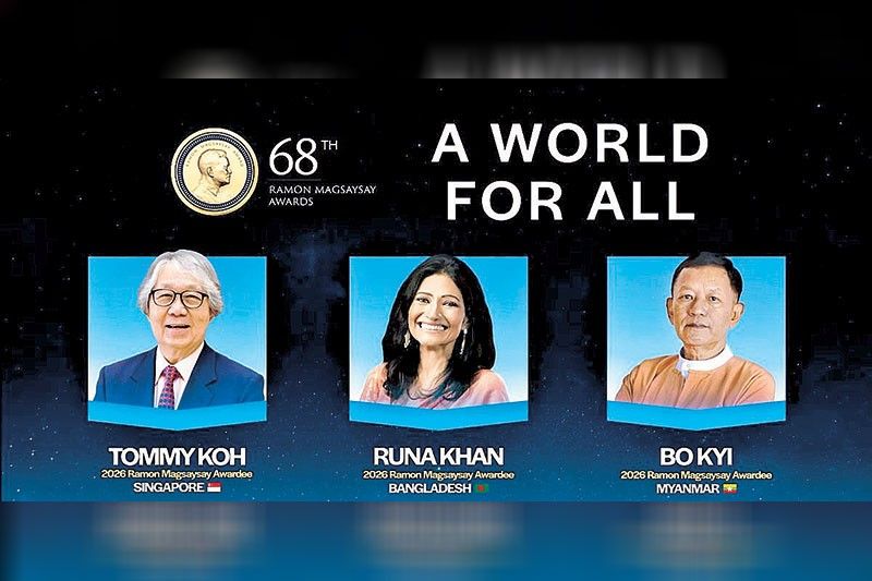 3 humanitarians named 2026 Magsaysay awardees