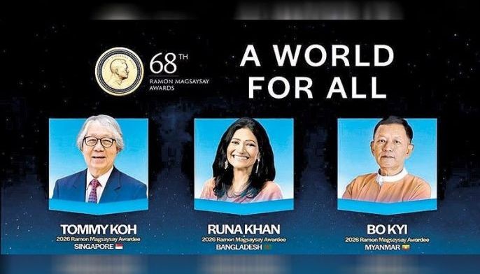 3 humanitarians named 2026 Magsaysay awardees