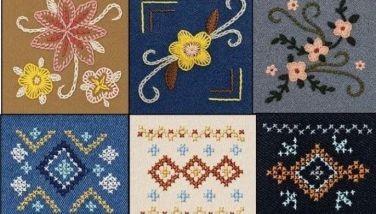 Itneg geometric patterns from Abra, first row patterns, Panubok from Panay Bukidnon, second row patterns, t&acirc;??nalak weaving traditions from T&acirc;??boli, last row patterns.