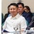 Ombudsman Jesus Crispin Remulla speaks during a briefing on his office’s pro- posed 2027 budget, at the Senate yesterday.